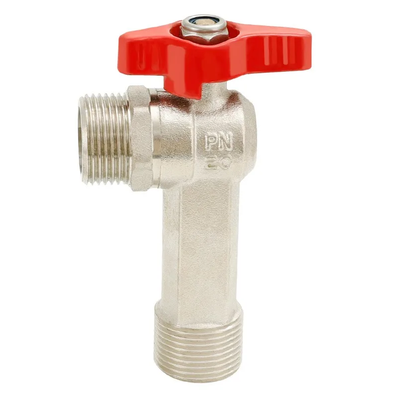 Thickened ball core angle valve lengthened triangle valve 4 minutes 6 minutes large flow of hot and cold water