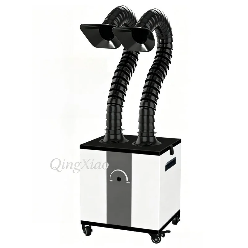 Movable Solder Fume Purifier Air Smoke Filter Odor Removal Machine Environmental Assessment Industrial Air Cleaning Equipment view 6