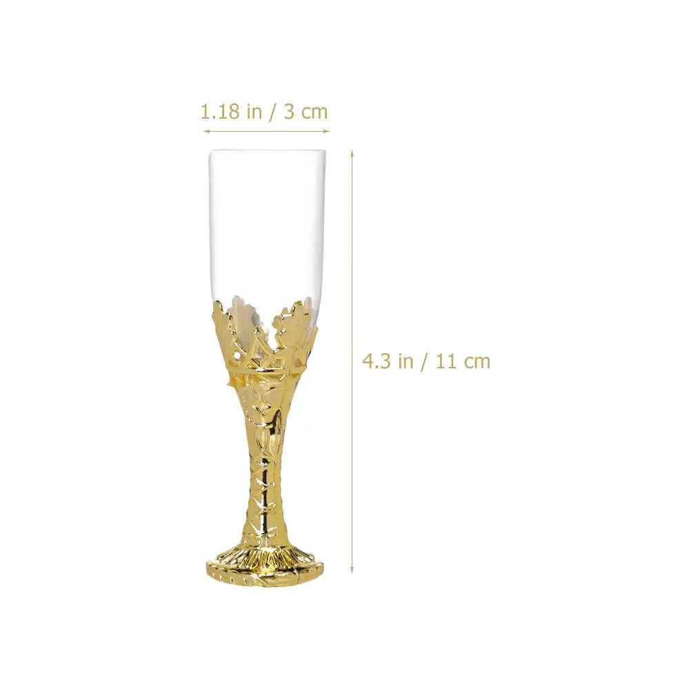 

12 Pcs Mini Wine Glass Goblet Shaped Candy Container Candies Packaging Festival Ornament Bottle Case Boxes