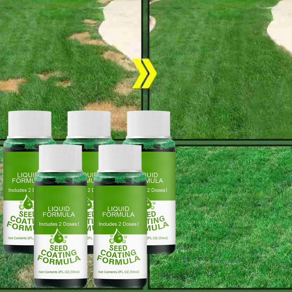 

1-5PCS Garden Hydro Hydro Mousse Liquid Turf Grass Seed Sprayer With Growth-boosting High Quality For Tool misting system