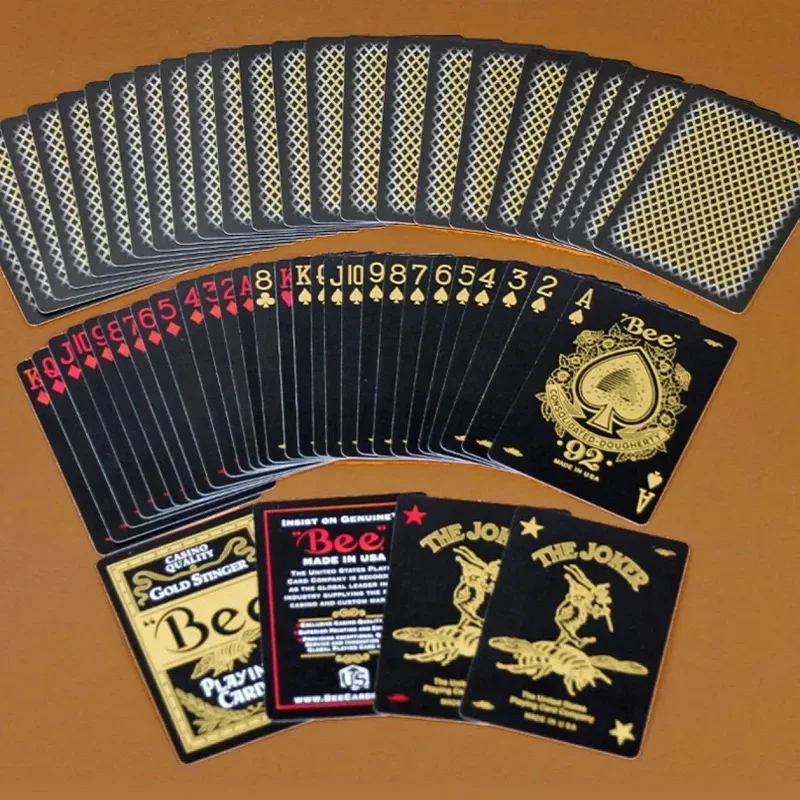 Bee Gold Stinger Playing Cards Deck Magic Cards Magic Tricks