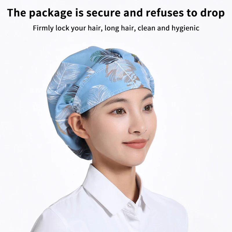 Hot Sale Adjustable Catering Chef Hat Breathable Oil And Soot Resistant Work Hat Dustproof Waiter Work Caps Kitchen Cooking Tool