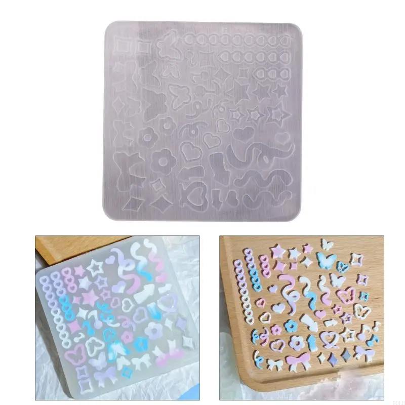 50LB Various Shapes Silicone Mold Resin Shaking Cup Mold for Pendant