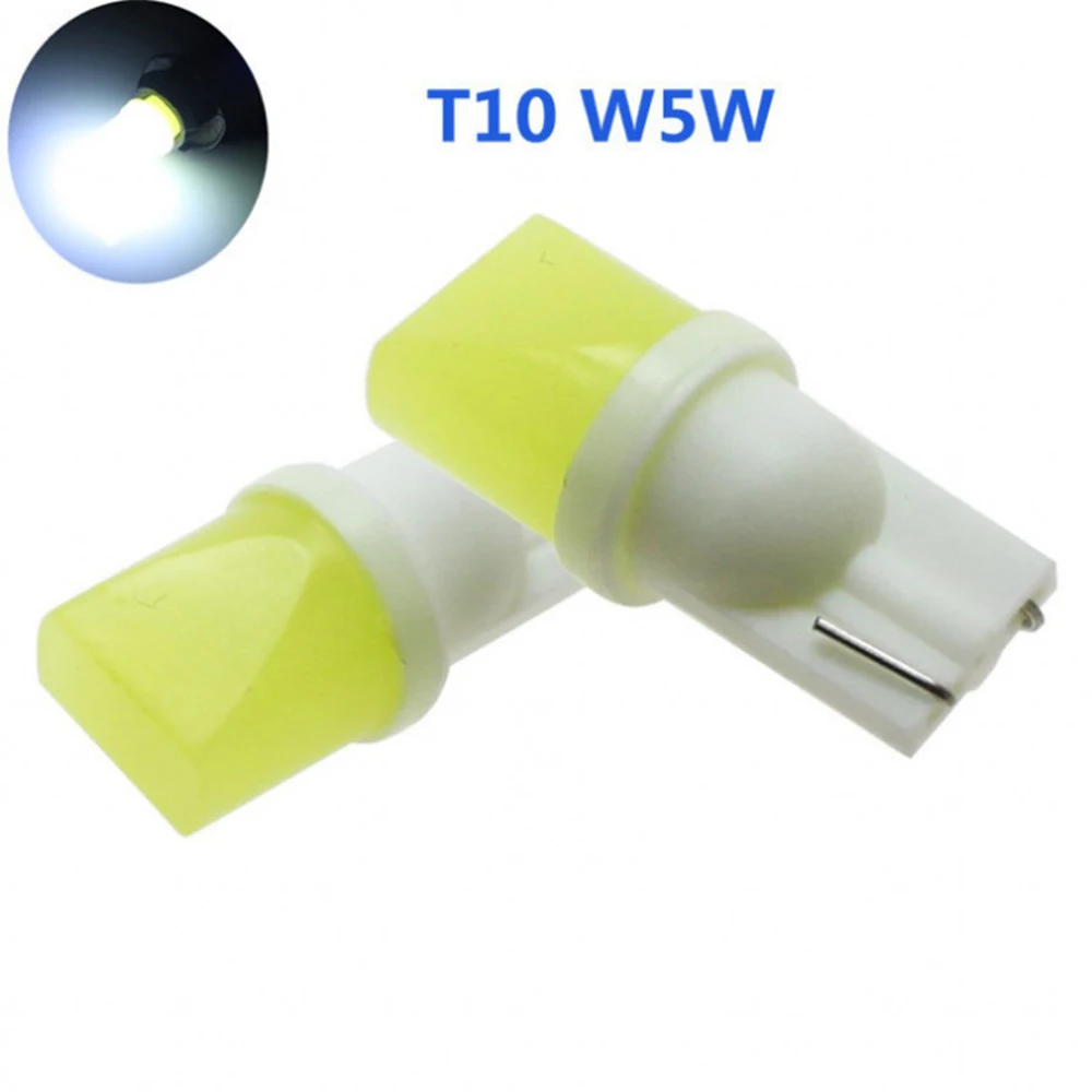 4pcs T10 3d LED W5W White LED Lights Car Side direction indicator License plate light Door Map Festoon Dome Lamp Bulbs DC 12V