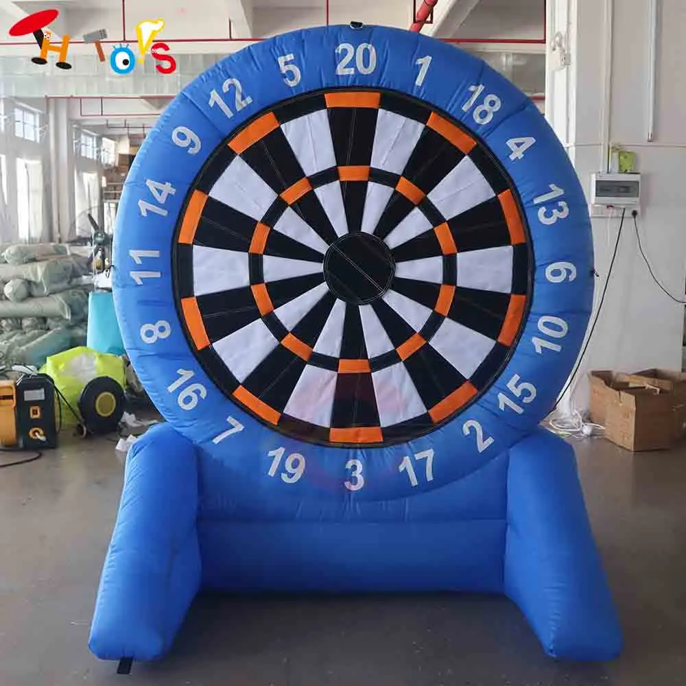 

Fast Shipping 2m/3m LED Lighting Inflatable Dart Board Game Home Use Inflatable Darts Carnival Toys for Adults and Children