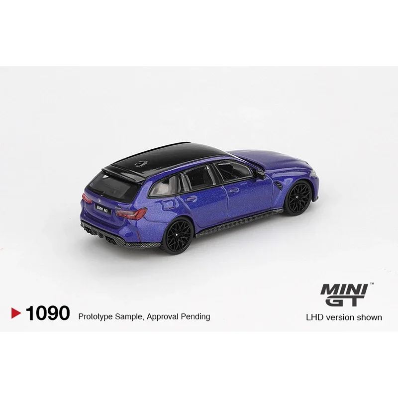 PreSale MINIGT 1090 1:64 BMW M3 Competition Touring Portimao Diecast Car Model Collection Toys MINI GT