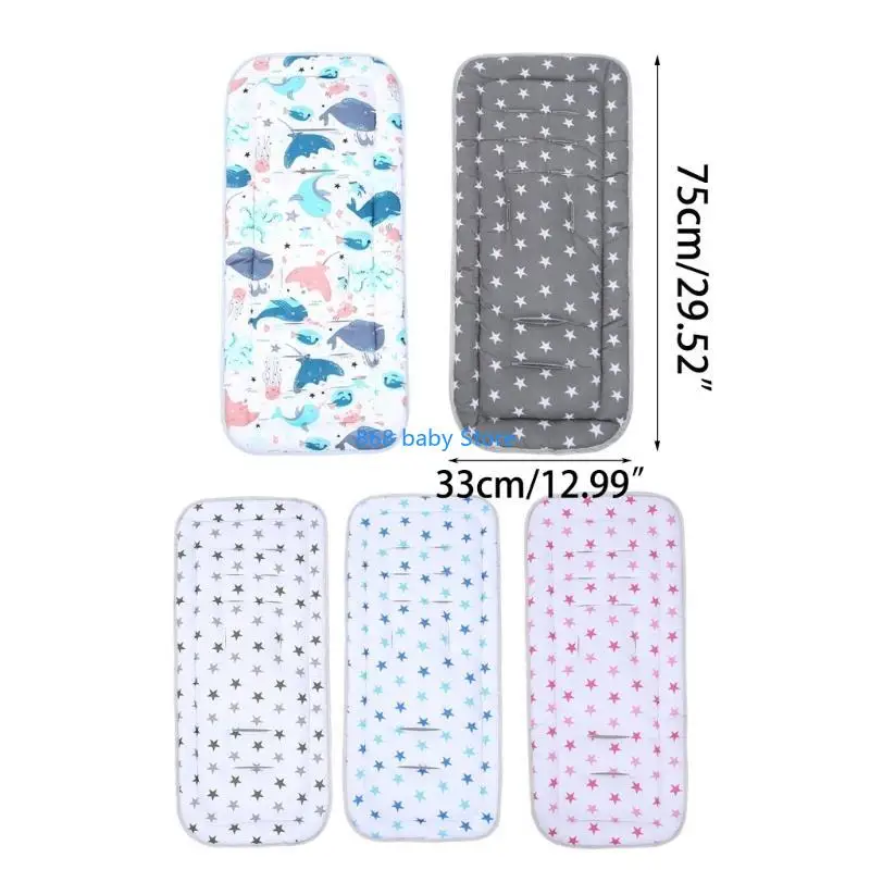 29ee push cadeira carrinho bebê carrinho bebê almofada algodão almofada alimentação do miúdo universal confortável