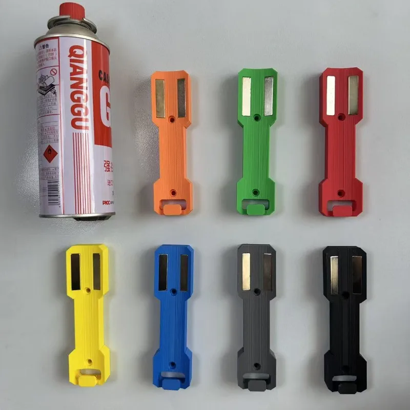 1pc Wall Mount Brackets Aerosol Can Holder Double-Sided Magnet Bottle Storage Tool Shelf