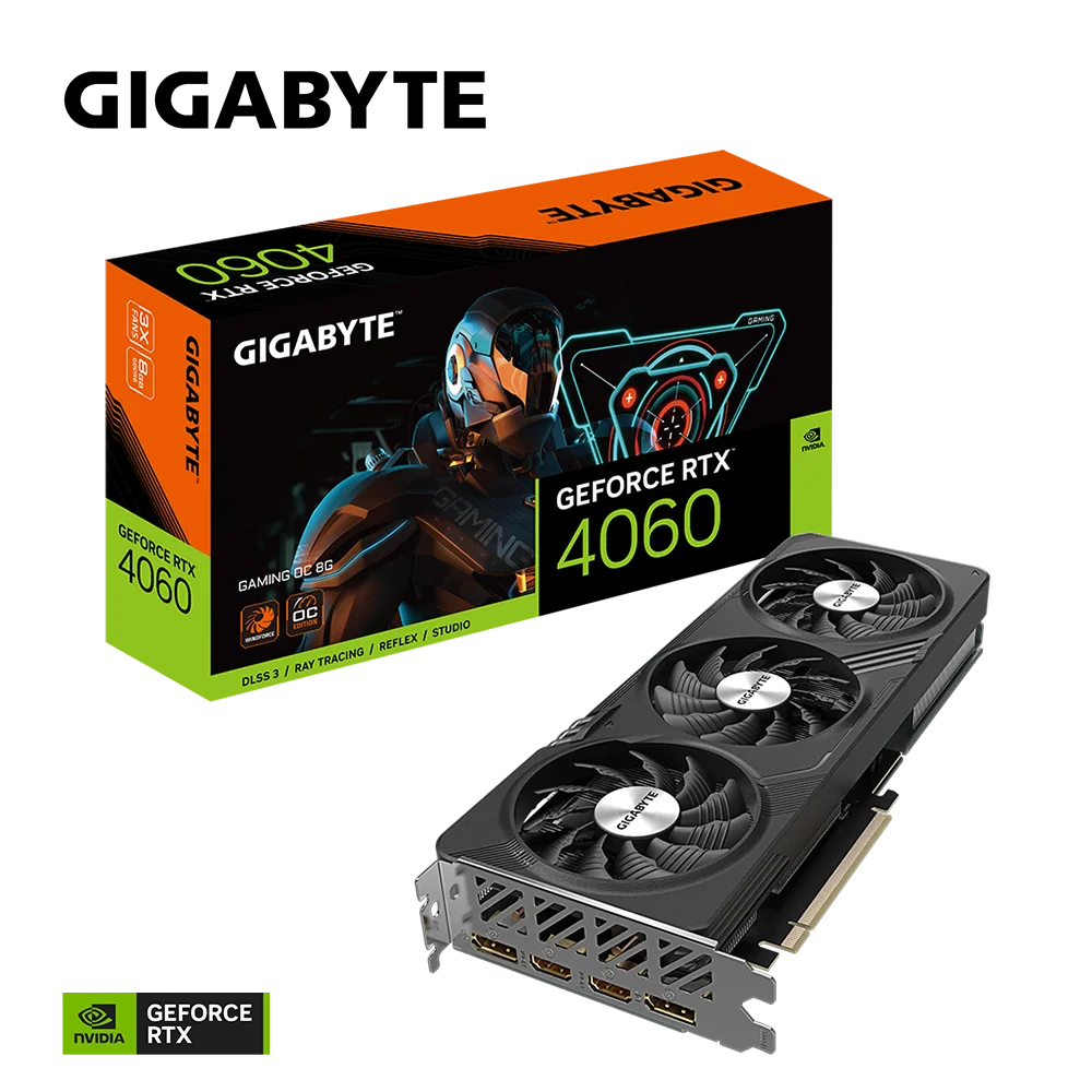 GIGABYTE GeForce RTX4060 GAMING OC 8GD 2
