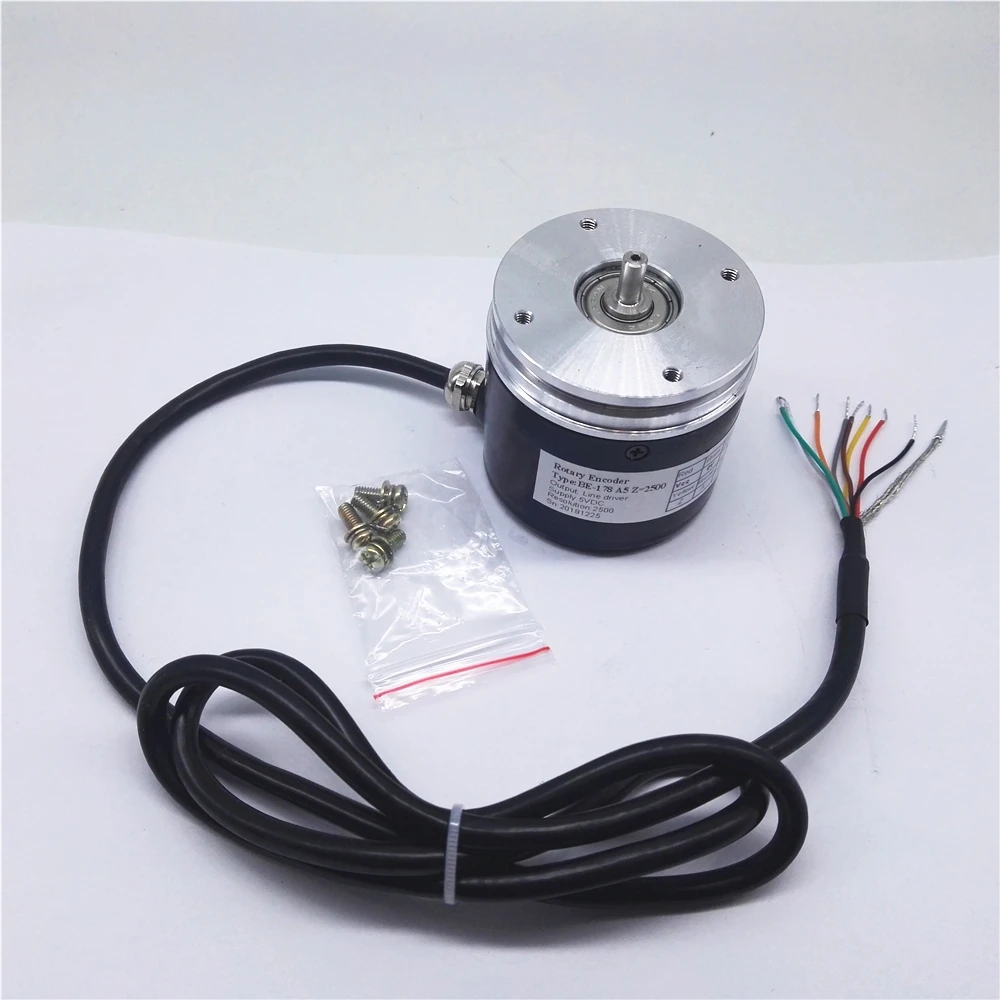 CALT GHST58 5 مللي متر جهاز تشفير تزايدي بعمود صلب بديل لـ BE-178 A5 Z=2500 نبض #4