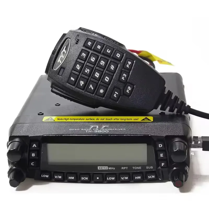 Original TYT Transceiver TH-9800 Plus Quad Band 50W Mobile Car Radio