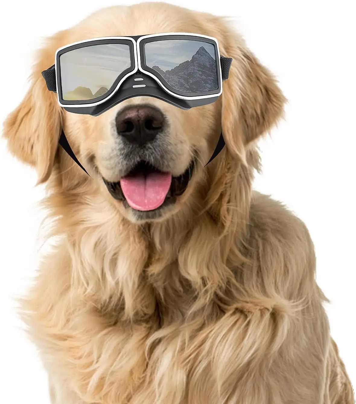 

Sunglasses for medium and large dogs, dog goggles, UV protection, motorcycle goggles, windproof, dustproof, snowproof