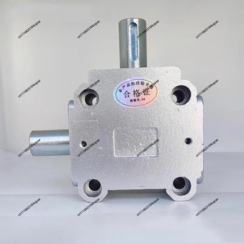90 degree commutator gear stainless steel right angle steering box cast steel gearbox 40N.M large load 2.5 module 16 teeth