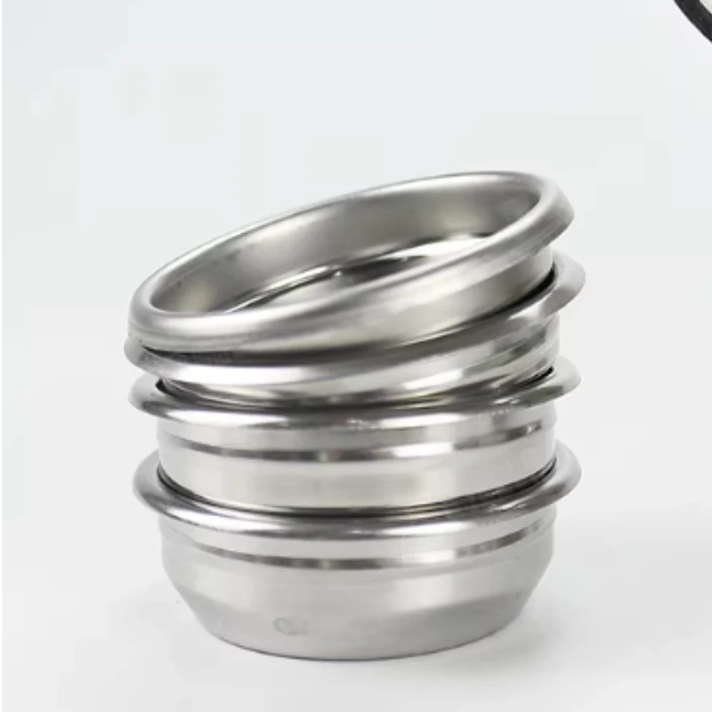 Suitable for 58mm Handle Powder Bowl Espresso Machine Cleaning Blind Bowl Single/double Coffee Extraction Filter Accessories