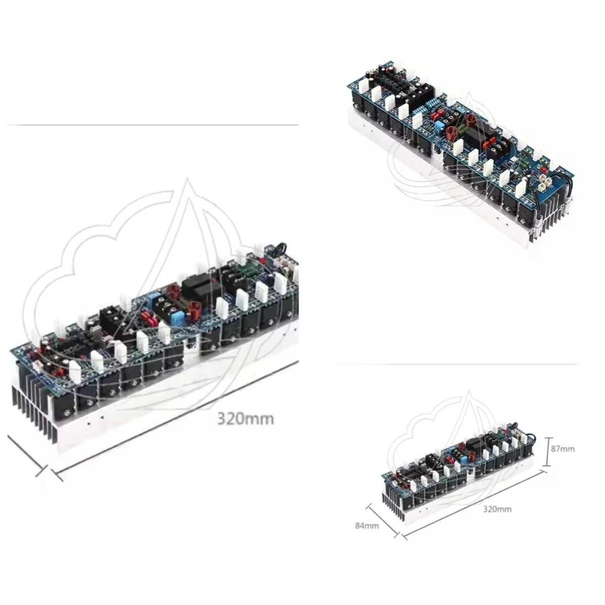 

Professional Stage Power Amplifier Board AB1000C 1000W x 2 High Power Two Channel