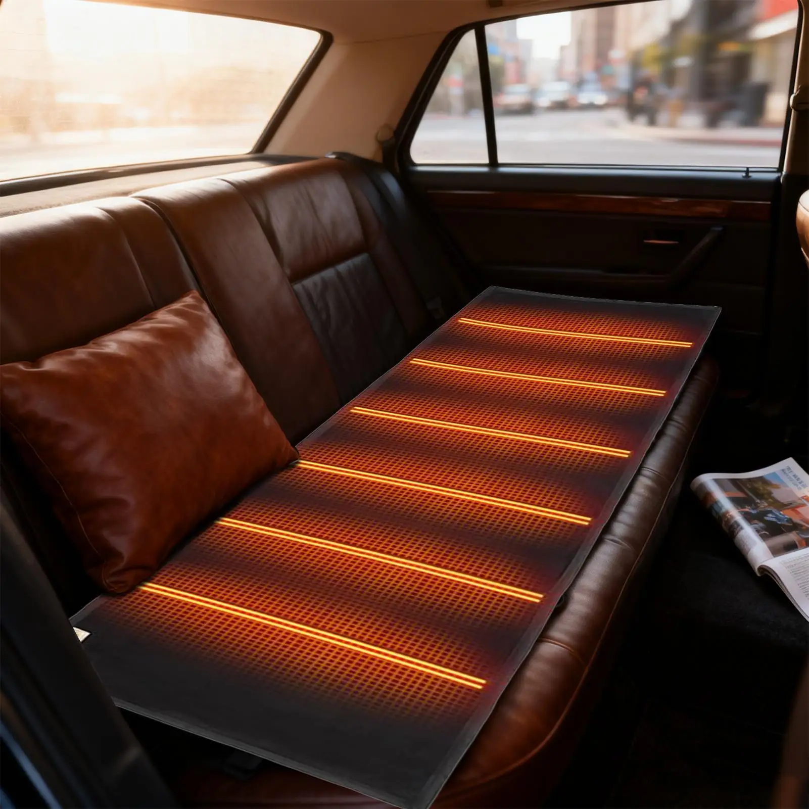 

Спальный мешок с подогревом USB, мягкое складное теплое одеяло, спальный мешок с подогревом для мужчин и женщин, пеший туризм, пикник, путешествия, выживание