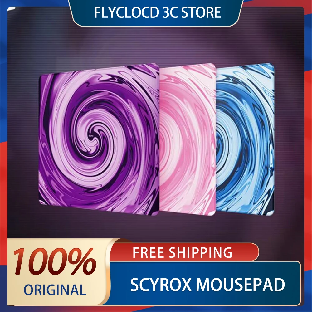 Scyrox Tornado Mousepad Neutral Equilibrium Mousepads Custom Foam Moisture-Resistant Fabric SOFT Zywoo Mouse Pad FPS CS Gamers