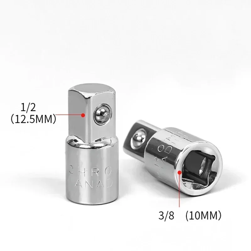 Heavy Duty 1/4" 3/8" 1/2" Drive Socket Adapter Converter Reducer Air Impact Ratchet Wrench Adapter Wrench-sleeve Joint Converter - Image 6