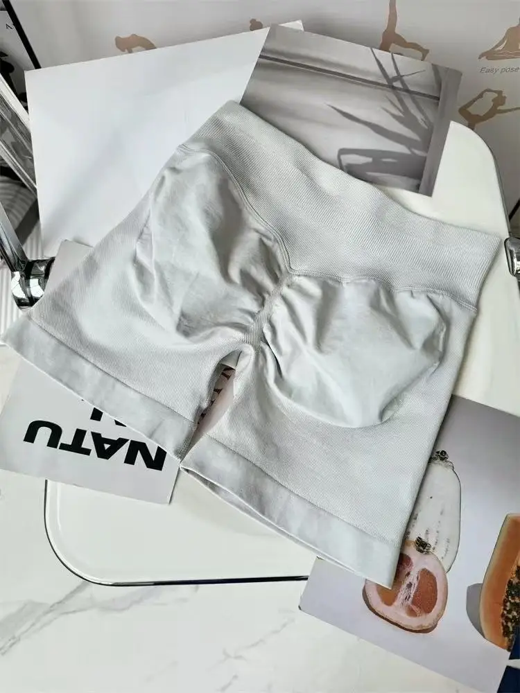 Quality Seamless Scrunch Push Up Gym Shorts Running Workout Shorts Female Yoga Leggings Women Hight Waist Sports Shorts