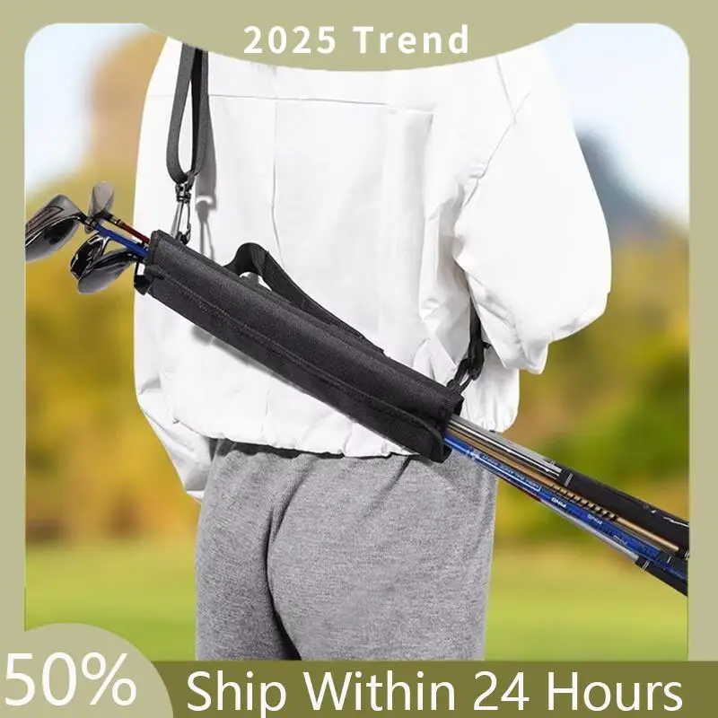 

A35F New Portable Mini Golf Club Bag Light Weight Outdoor Training Shoulder Crossbody Storage Crossbody Storage For Unisex