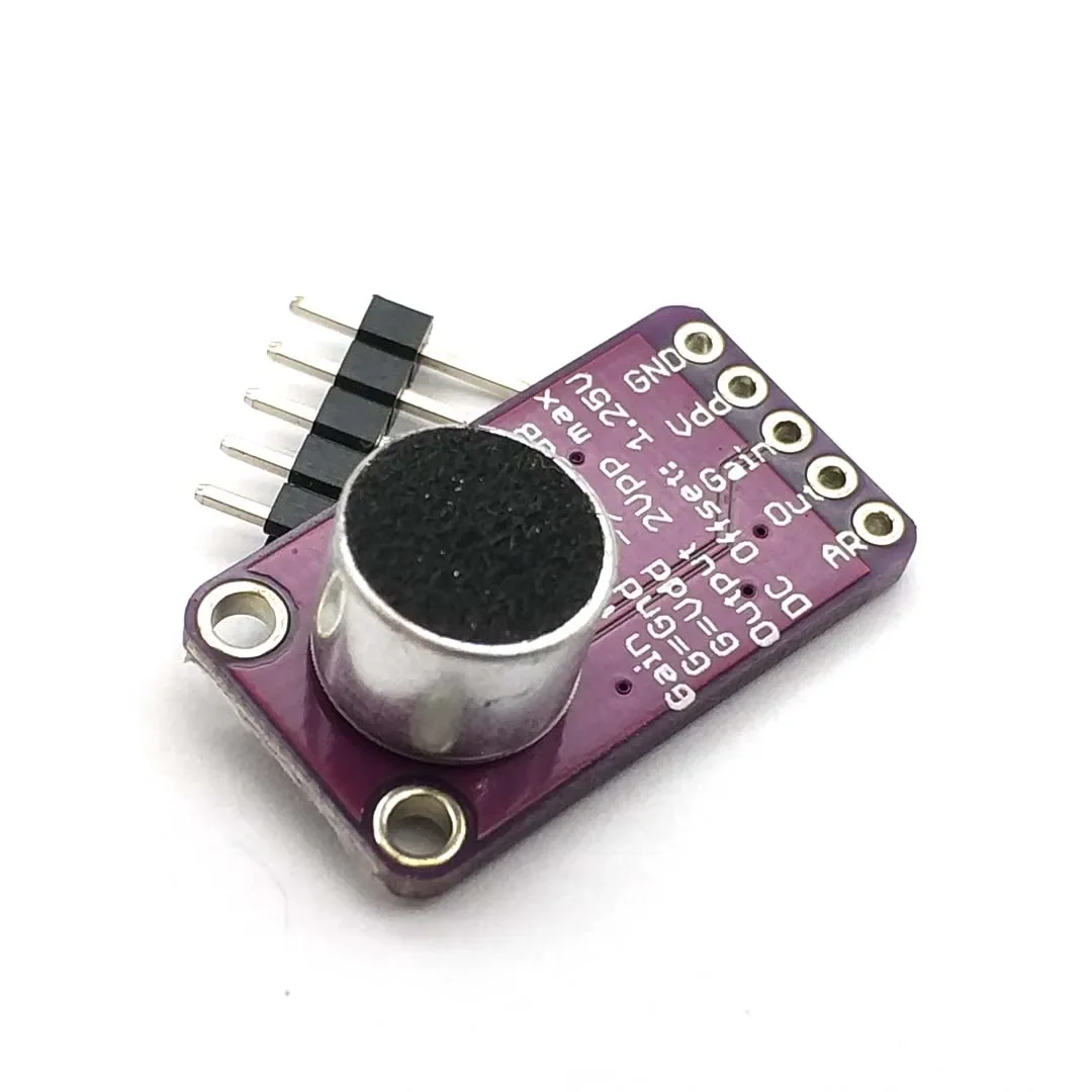 Carte amplificateur AGC pour microphone Prévention 9814, technologie de contrôle de gain automatique pour Uno programmable, rapport d'attaque et de relâchement, faible THD