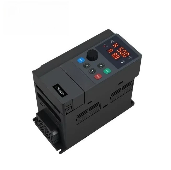 2.2KW 3 Phase 380V AC VFD Variable Frequency Drive with Vector Control for Motor Speed Control and Compressor