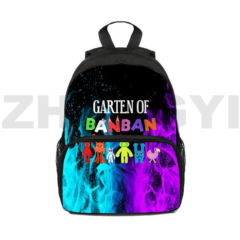 Portable Travel Leisure Bags for Women Mens Game Garten of BanBan 2 Backpacks 3D Harajuku Shoulder Bag Kids Canvas Schoolbags