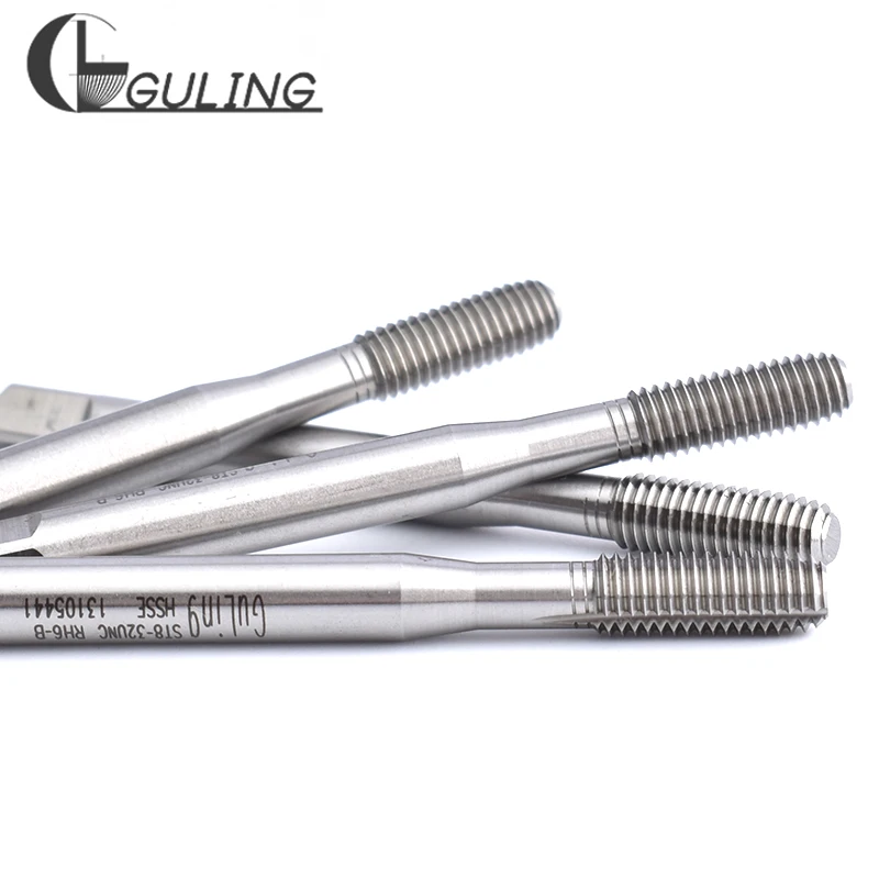 GULING HSSE Insert STI Forming Tap ST UNC 4-40 6-32 8-32 1/4-20 UNF 10-32 Tap Ulir Sekrup Mesin