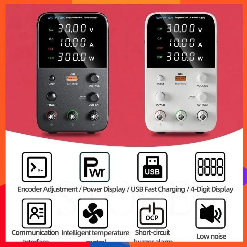 

WPS305B/H Лидер продаж в импульсном источнике питания для настольных компьютеров 0-30 В 0-5 А 150 Вт регулируемый источник питания постоянного тока WPS3010B/H