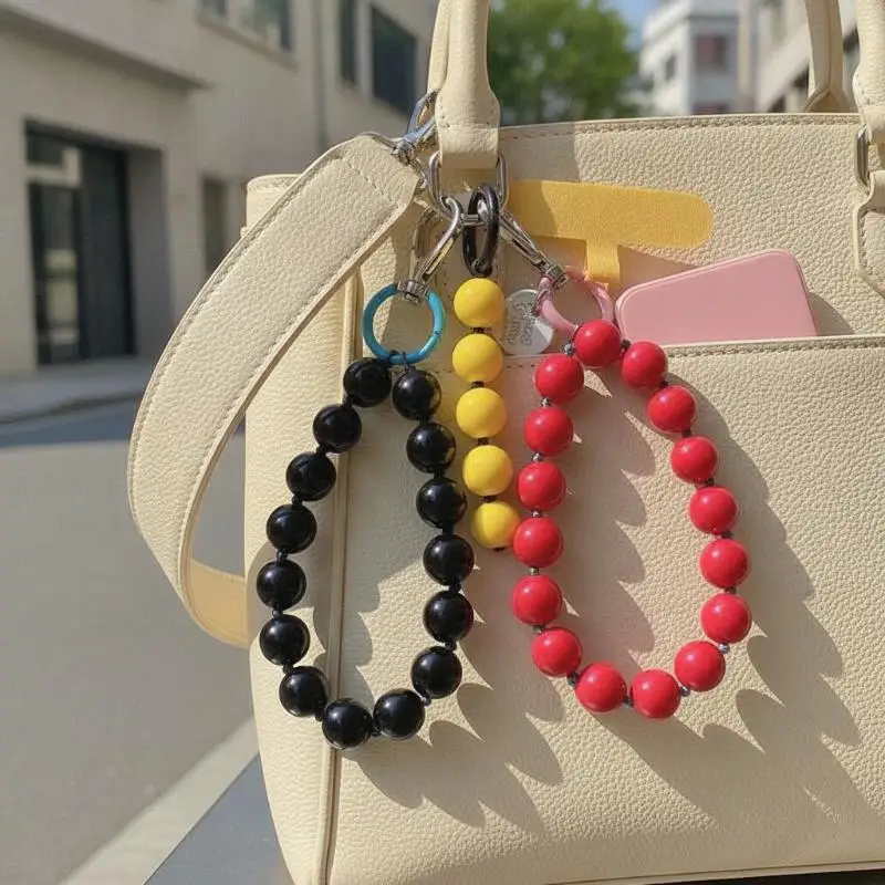 Universal Mobile Phone Wrist Strap Unisex Minimalist Plain Lanyard 8 Colors for Keys USB Drives Small Accessories