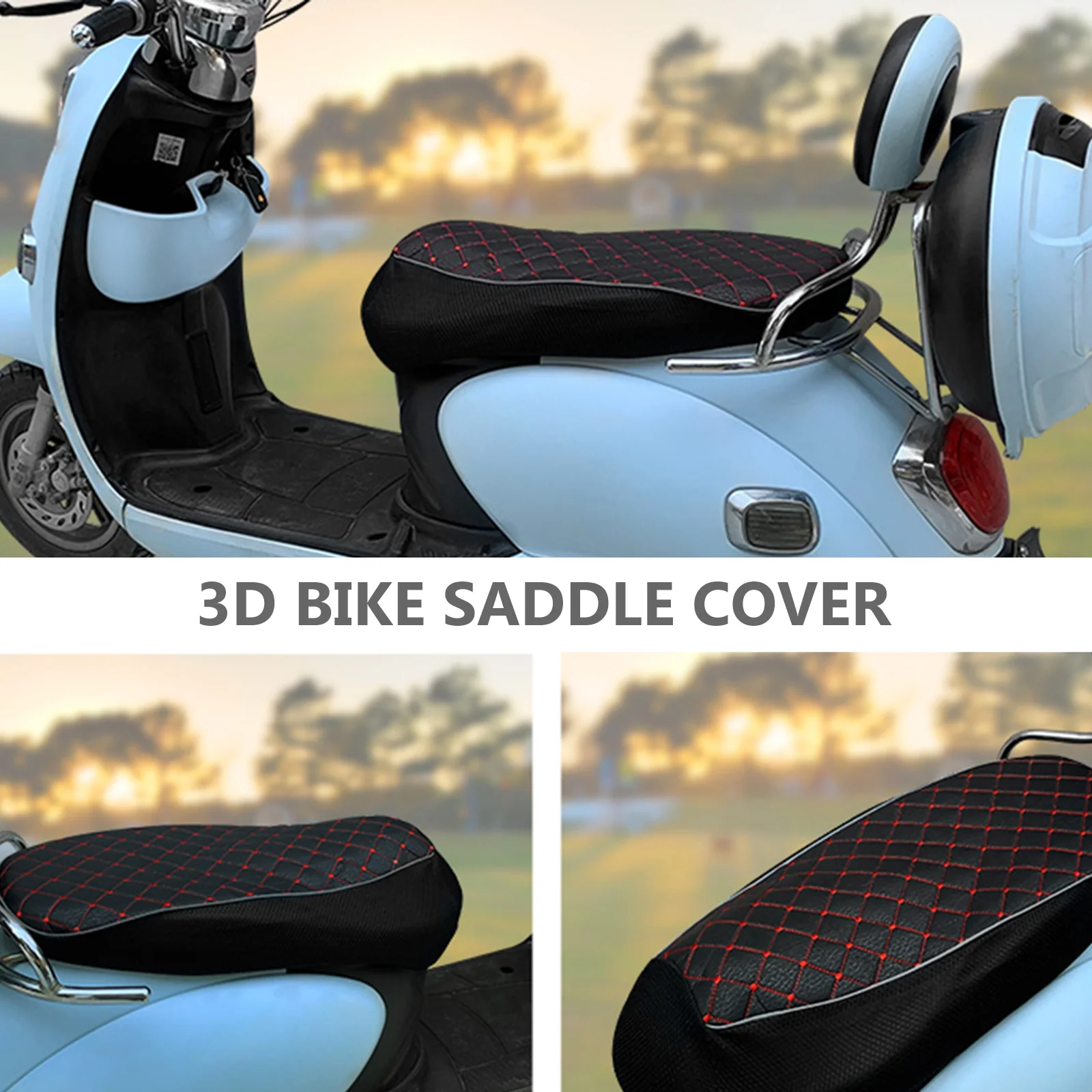 Seat Protector for Motorbike Motorcycle Electric Moped Electromobile Cushion Cover Shelter