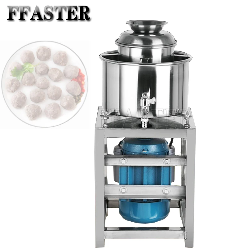 Meatball Puree Machine Meatball Beater Meat Grinder Vegetable Stuffing Maker Fish Ball Minced Garlic/Chili Food Processor