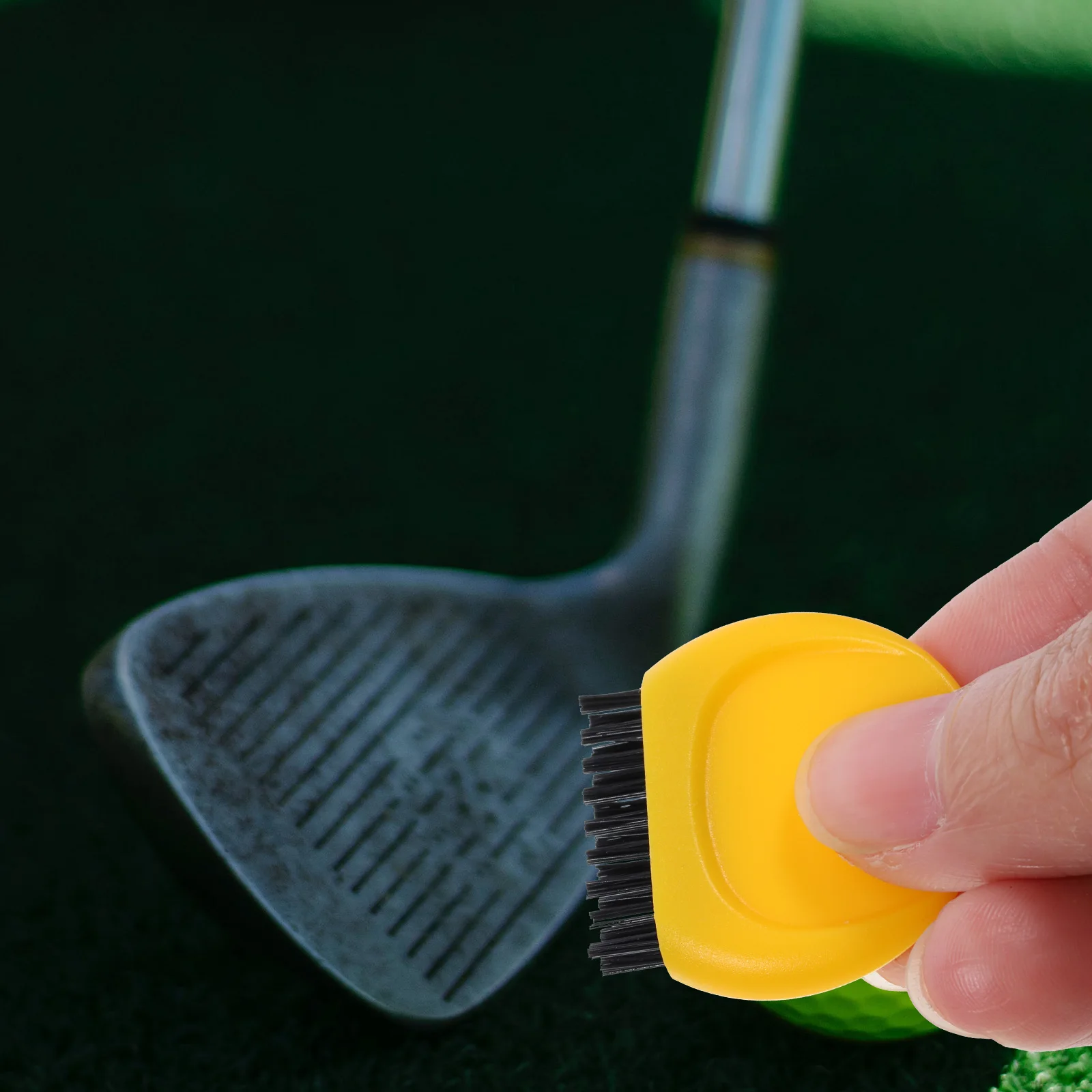 

4pcs Golf Club Brush Multi-function Ball Cleaner Nylon Portable Light Durable Reusable for Golf Practice Training Home Yard
