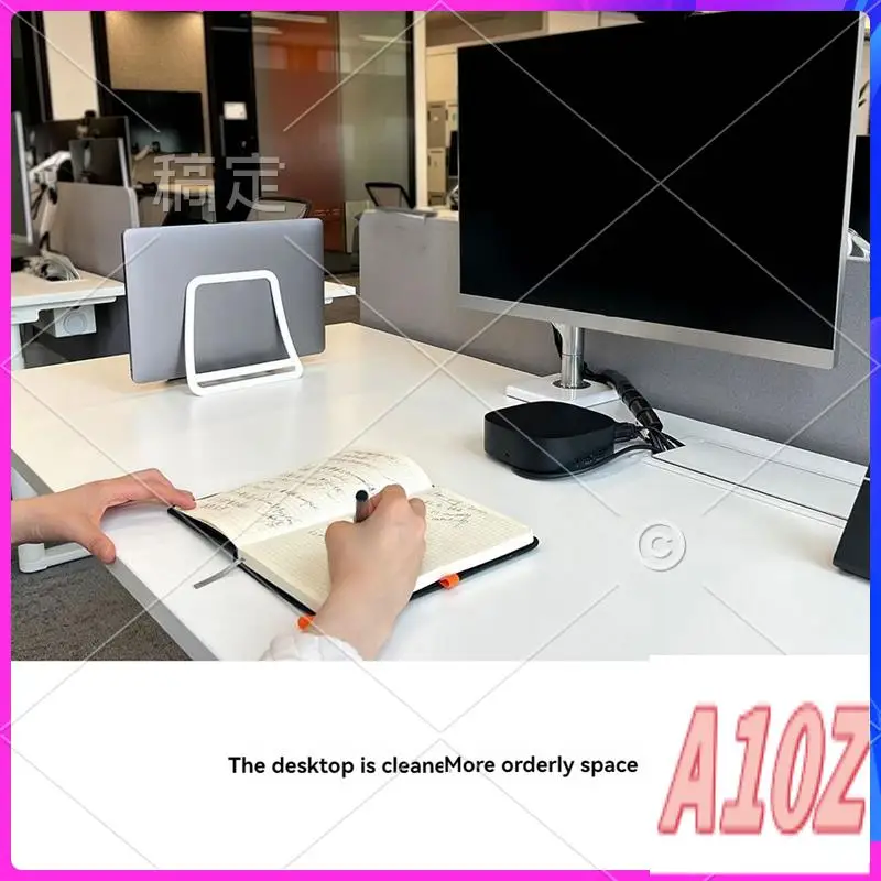 

0Z-Adjustable Vertical Laptop Stand Notebook & Tablet Holder Vertical Storage Rack A