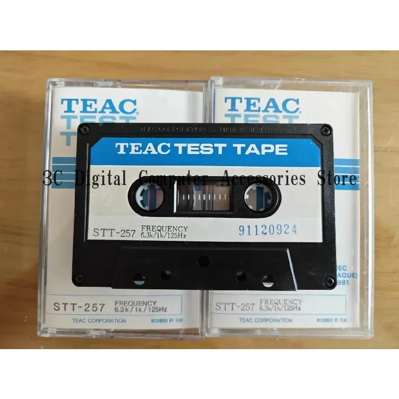 

STT-257 6.3k/1k/125Hz -10dB For TEAC TEST TAPE FREQUENCY Test Tape New Original