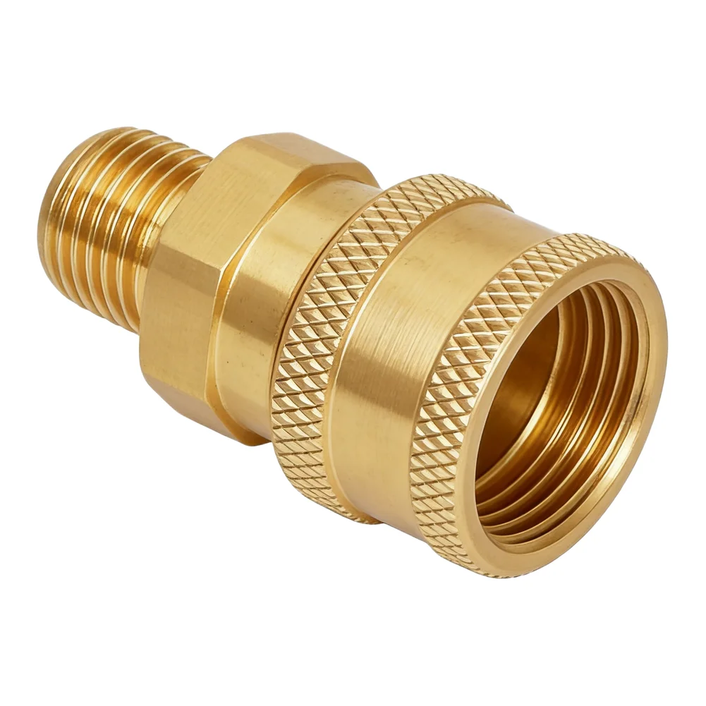 1/4 Female Thread Copper Quick Connect Fitting for High Pressure Washer Use Lightweight 1.3x1.18x3.7cm Package Size