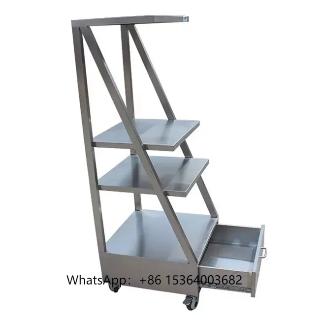 

Animal Hospital Medical Pet Clinic Moveable Instruments Trolly