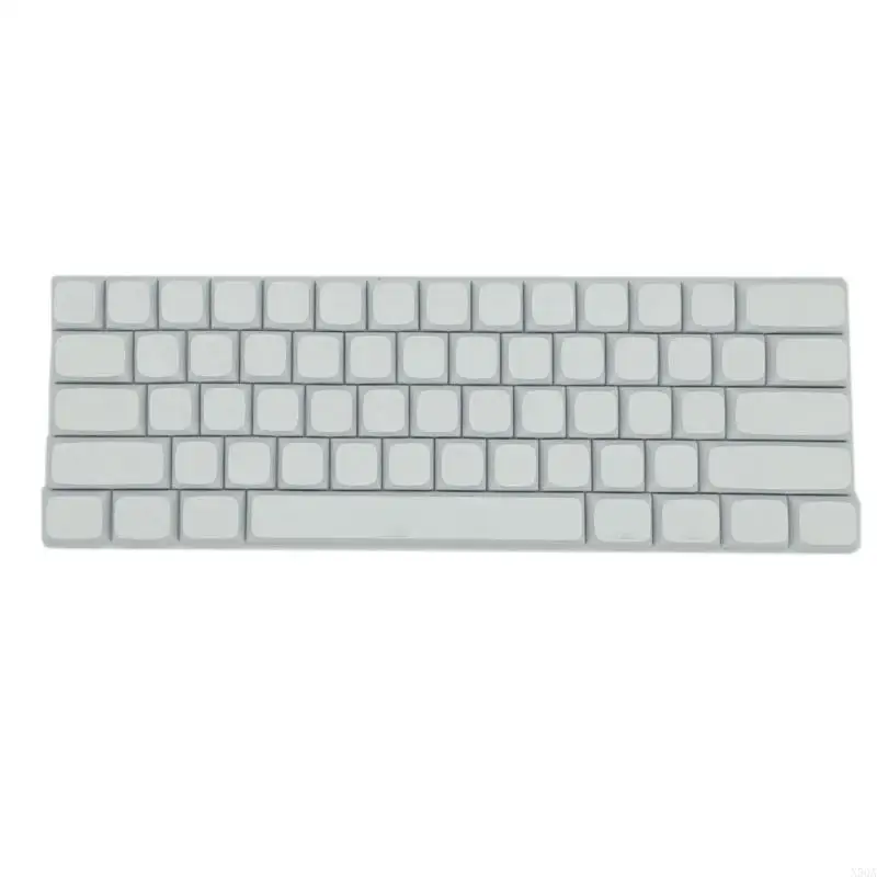 

2025 Новые 61PCS PBT White Blank Cakecaps Механические клавиатуры XDA Ключ для переключателей
