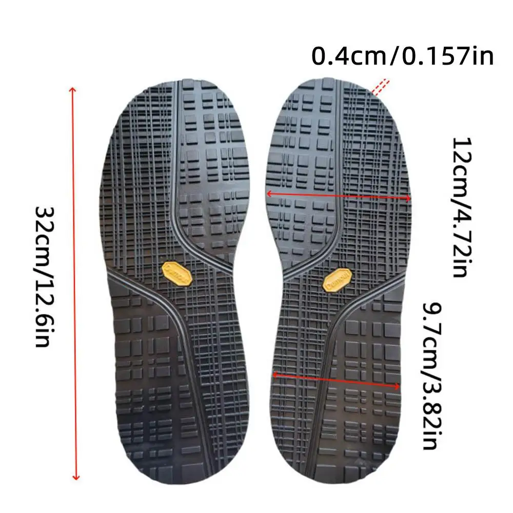 HOT Non-Slip Rubber Shoe Soles For Sneakers Wear-resistant Repair DIY Replacement Outsoles Thick Flexible Shoes Outsoles Insoles