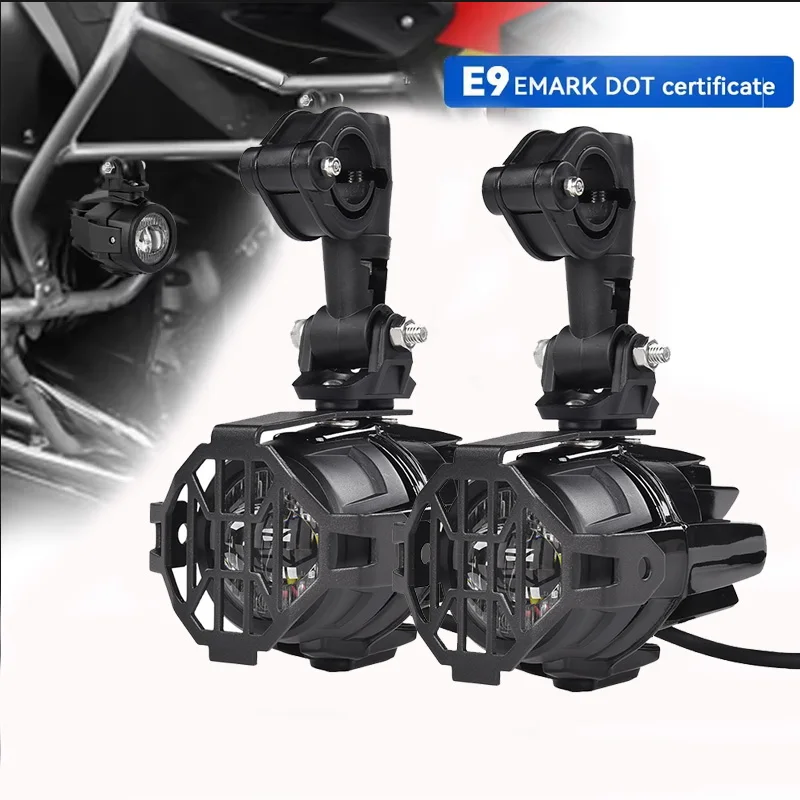 

Motorcycle fog Lights LED Lamp Switch For Ducati Multistrada 1200 For Honda CRF1000L LED Auxiliary Assemblie Driving Lamp 40W