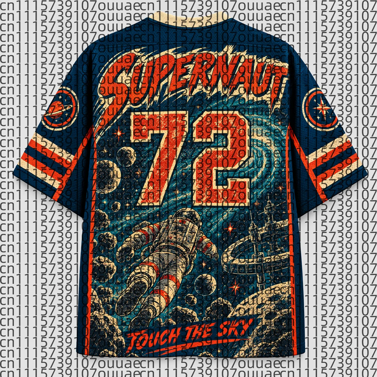 2026 Popular 80s Themed Sports Fashion Short Sleeved V-neck Mesh Streetwear Retro Band Movie Game Fan Gift T-shirt