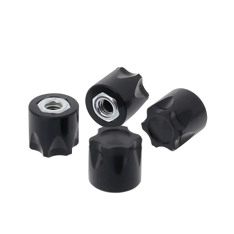 4PCS Aluminium RC Car Wheel Rim Center Cap M4 Nut for 1/10 RC Crawler Traxxas TRX4 Axial SCX10 90046 D90 Tamiya MST