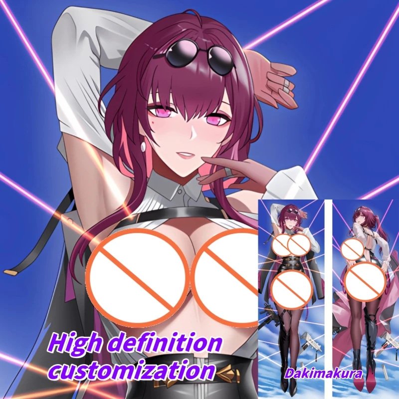 

Dakimakura Anime Pillow Case Honkai: Star Rail Kafka Double-sided Print Of Life-size Body Pillowcase Gifts