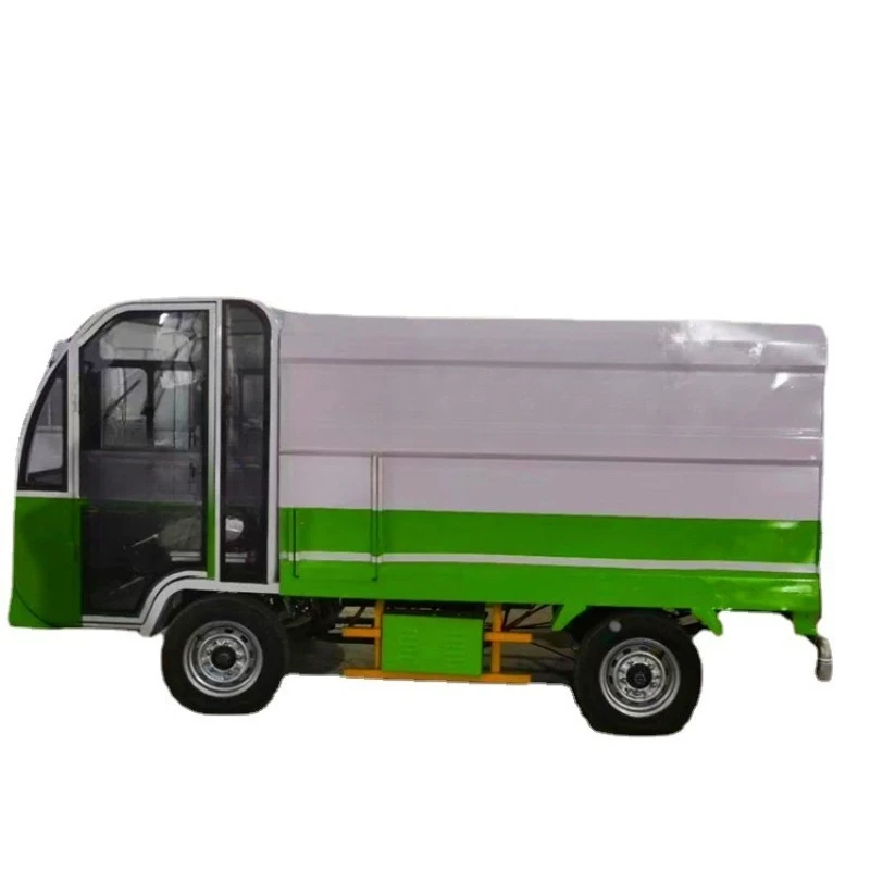 Small electric four-wheel, fog cannon sprinkler, special dust removal for property communities