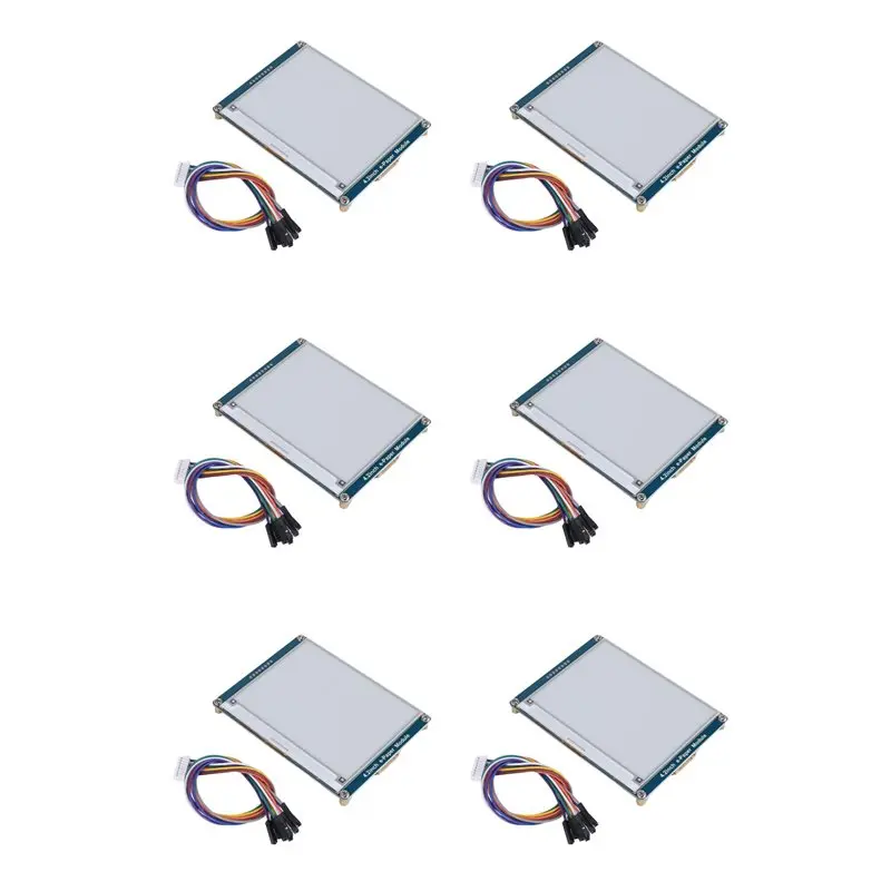 【PHONE ACCESSORY】6X Waveshare 4.2 Inch E-Ink Display Module For Raspberry Pi 4 B E-Paper Module