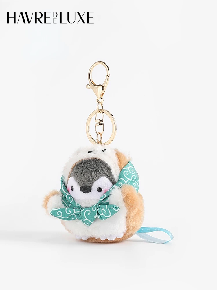 Bag Charm Bag Pendant Cute Puppy Pendant Backpack Scarf Penguin Keychain Couple Keychain Pendant