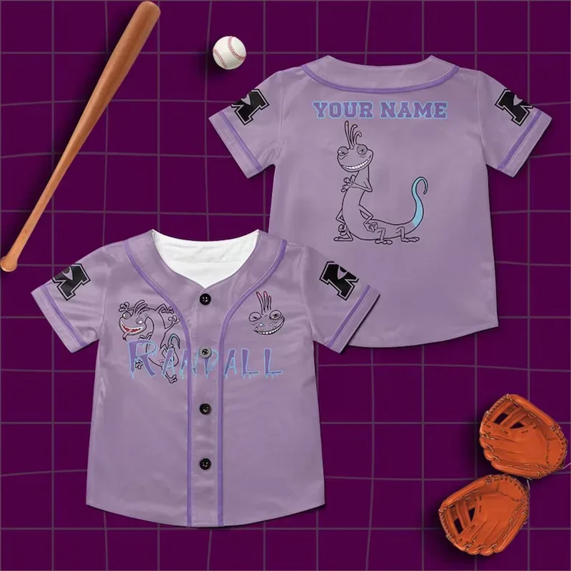 

Custom Mike Wazowski Monsters Inc. Baseball Jersey Monsters Inc. Jersey Shirt Pixar Monsters Inc. Baseball Jersey Shirt Baseball