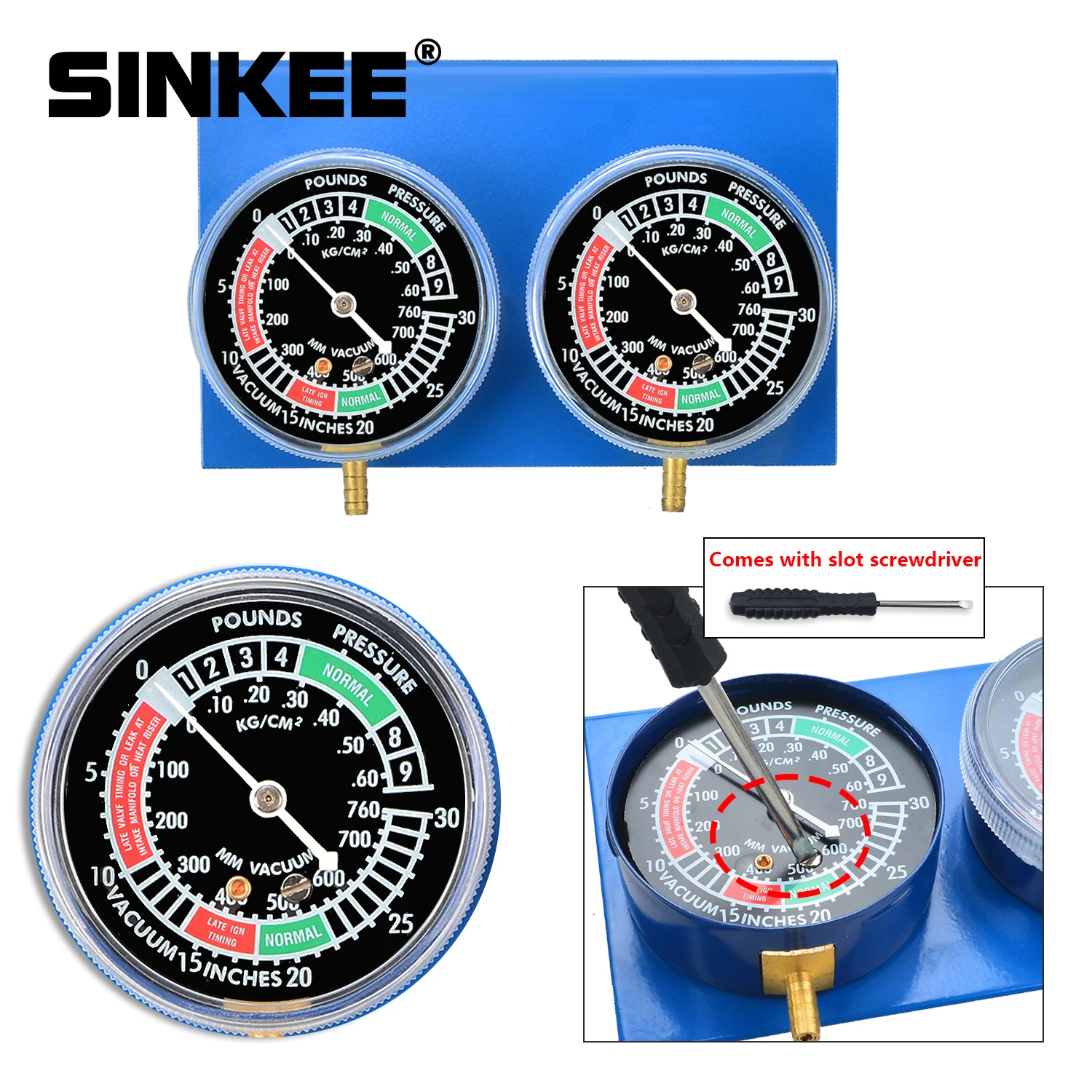 2 Carburetor Carb Vacuum Gauge Synchronizer Synch Guage Set Cylinder Synchronisation Balancing Motorcycle SK1868