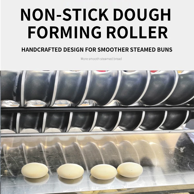 ماكينة صنع الكعك على البخار ذات لفة مزدوجة تجارية أوتوماتيكية بالكامل متعددة الوظائف جديدة كبيرة لخلط العجين من الفولاذ المقاوم للصدأ (مخصصة)