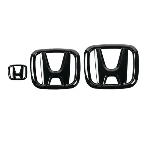 Наклейки на руль (3 шт.) с логотипами Honda для моделей Accord, Civic, Inspire 10-го поколения, City, Crider, CR-V, Envix